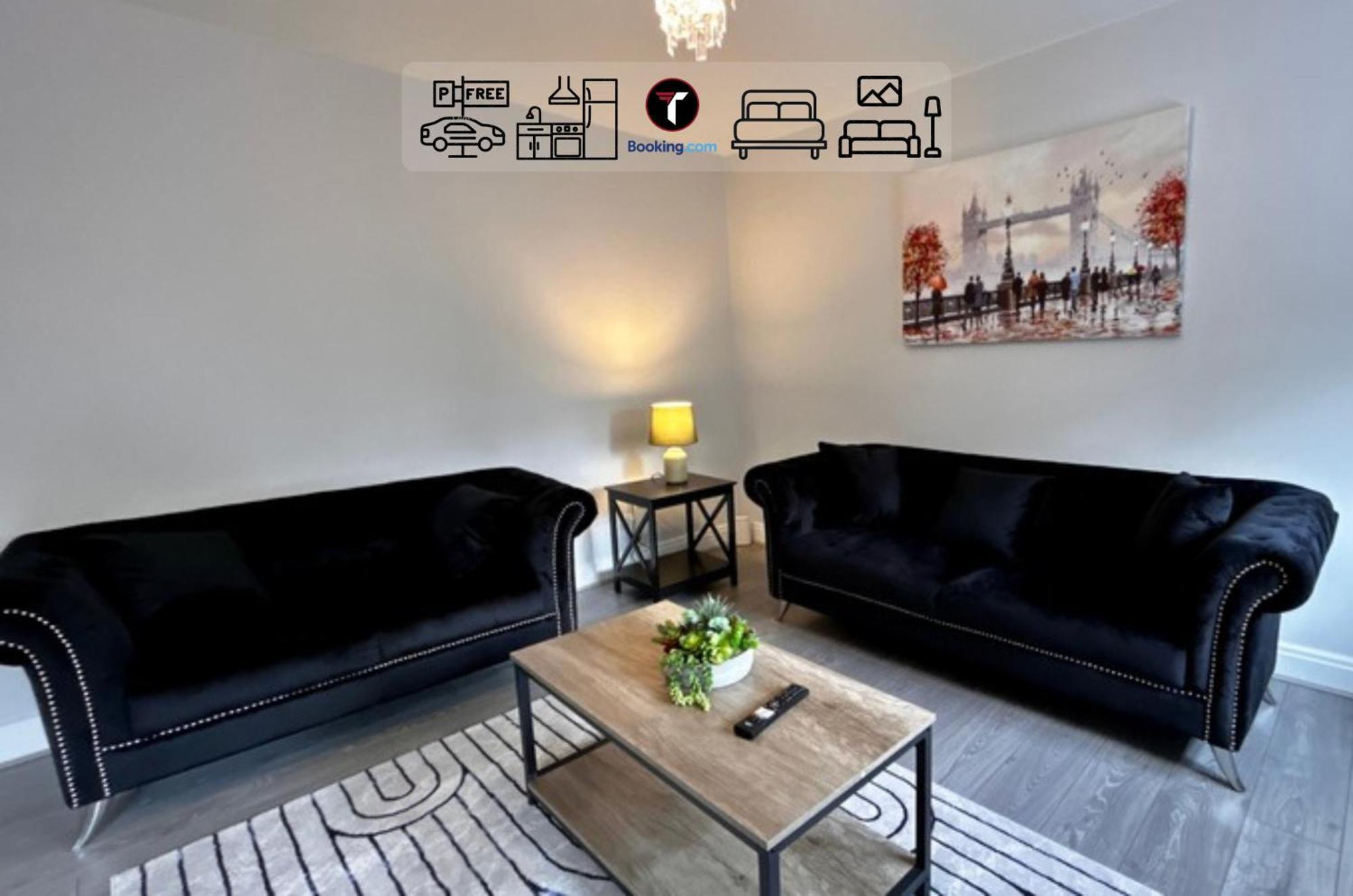 Spacious 4 Bedroom By Tara Stays Short Lets & Serviced Accommodation Aldershot With Free Wifi & Garden ภายนอก รูปภาพ